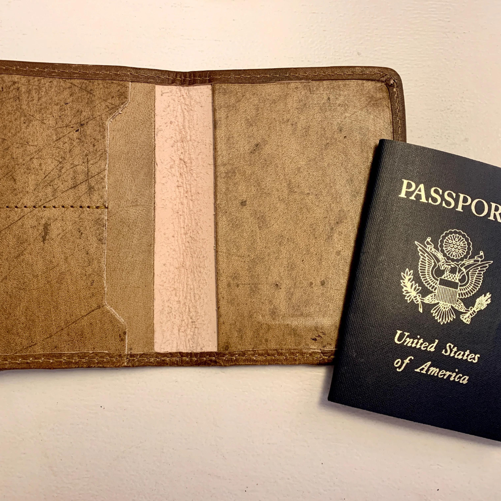 Jack Kerouac Passport Cover