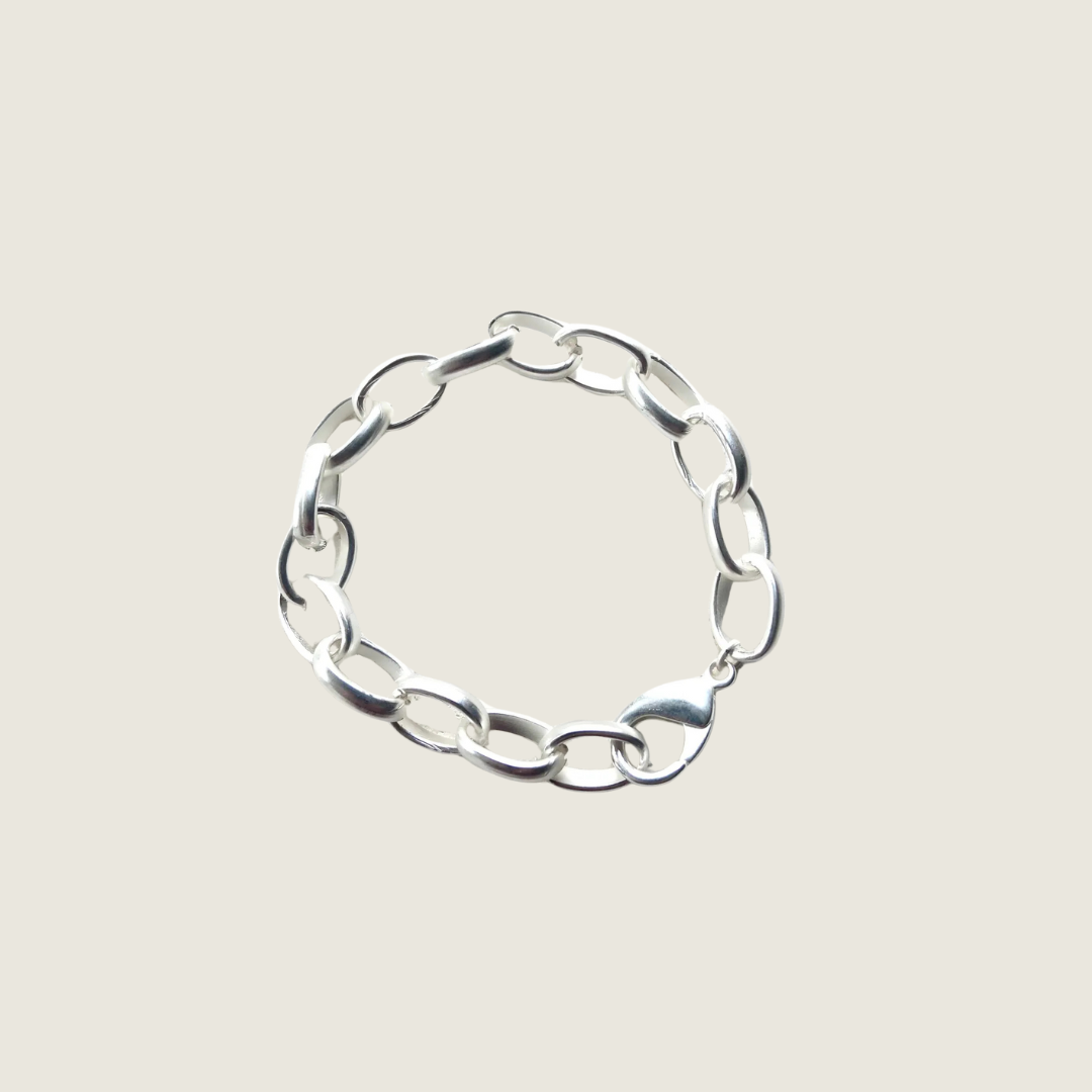 Silver Chunky Bracelet