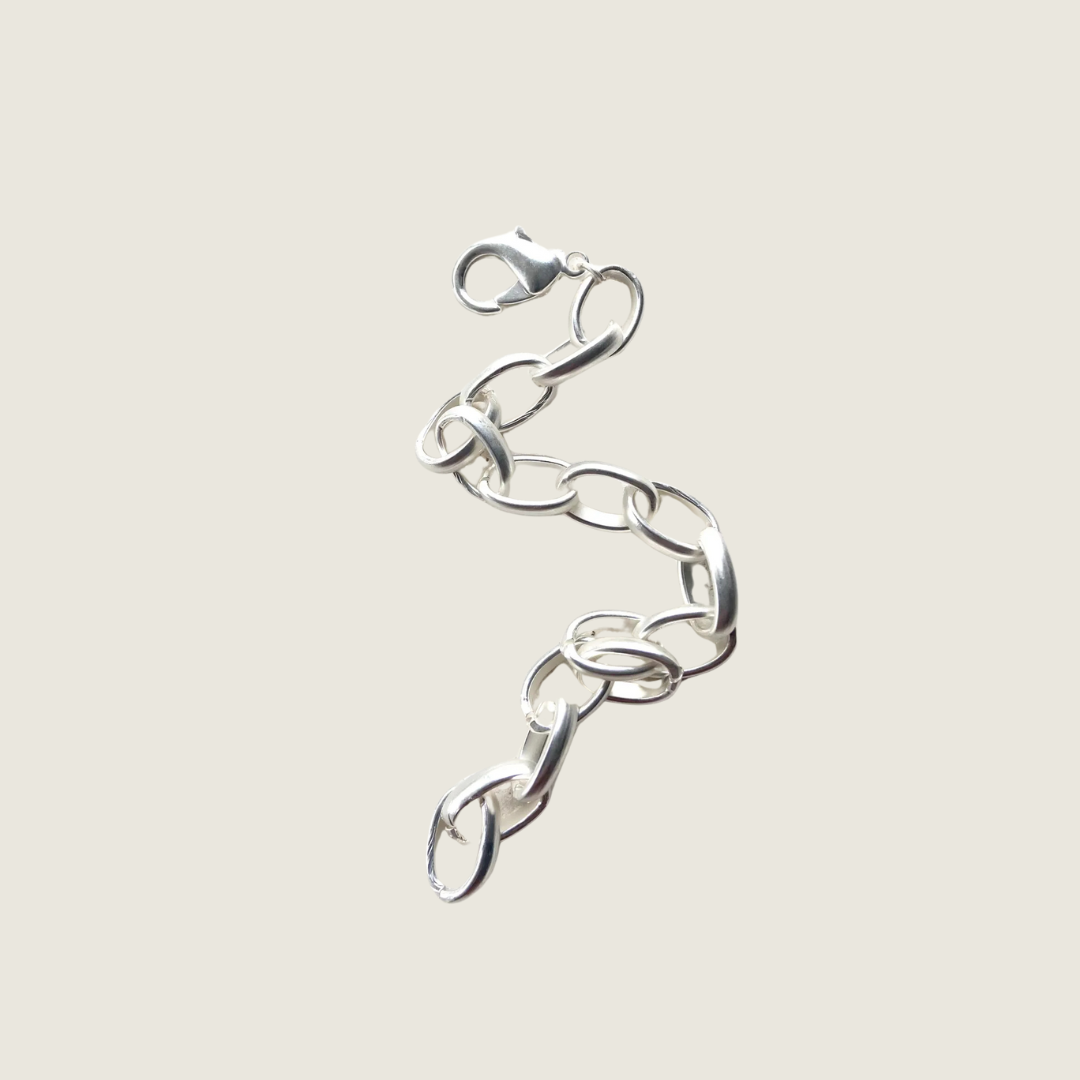 Silver Chunky Bracelet