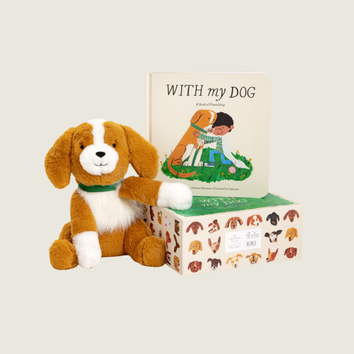 With My Dog Book &amp; Plush