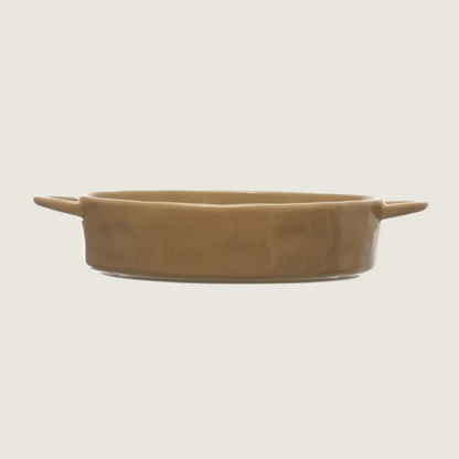 Stoneware Serving Bowl/Baker - Yellow