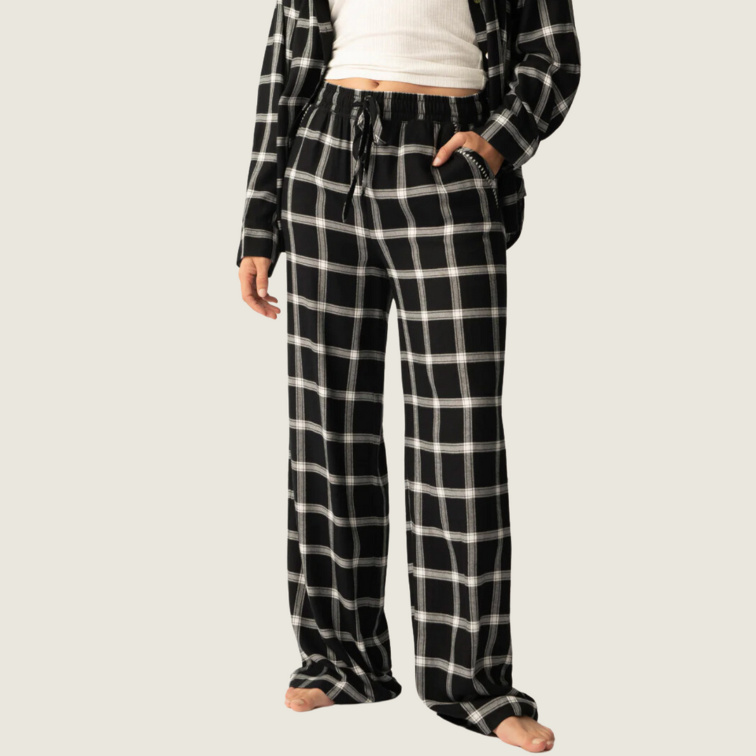 Cozy &amp; Chic Plaid Pant