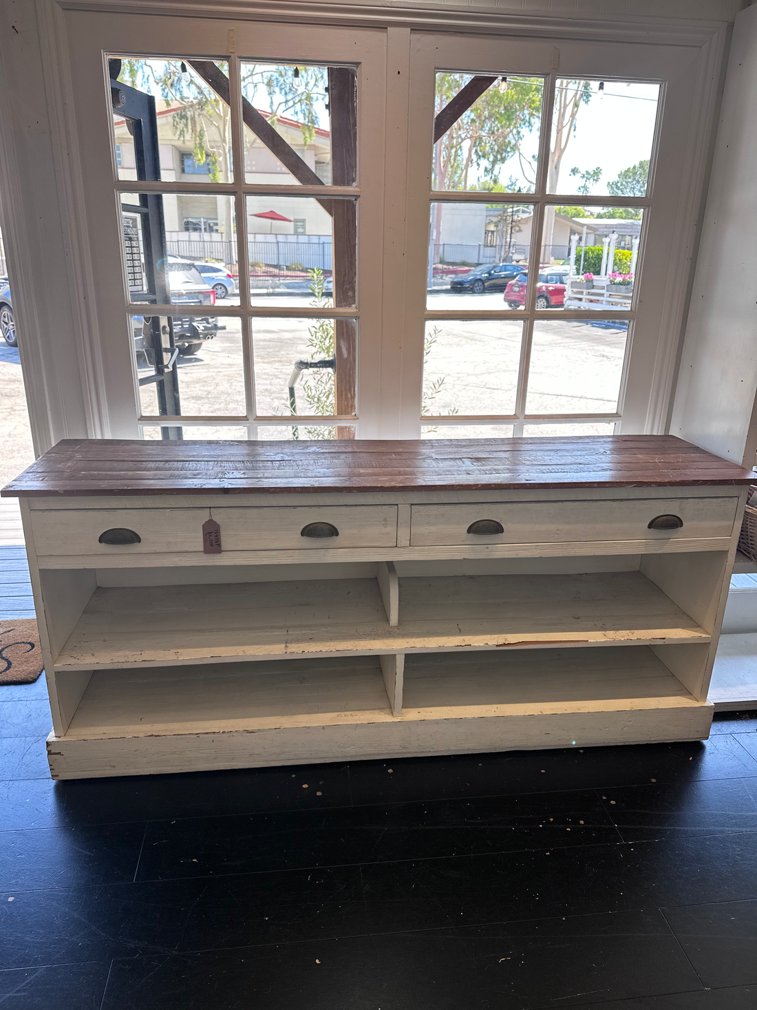 White Farmhouse Sideboard