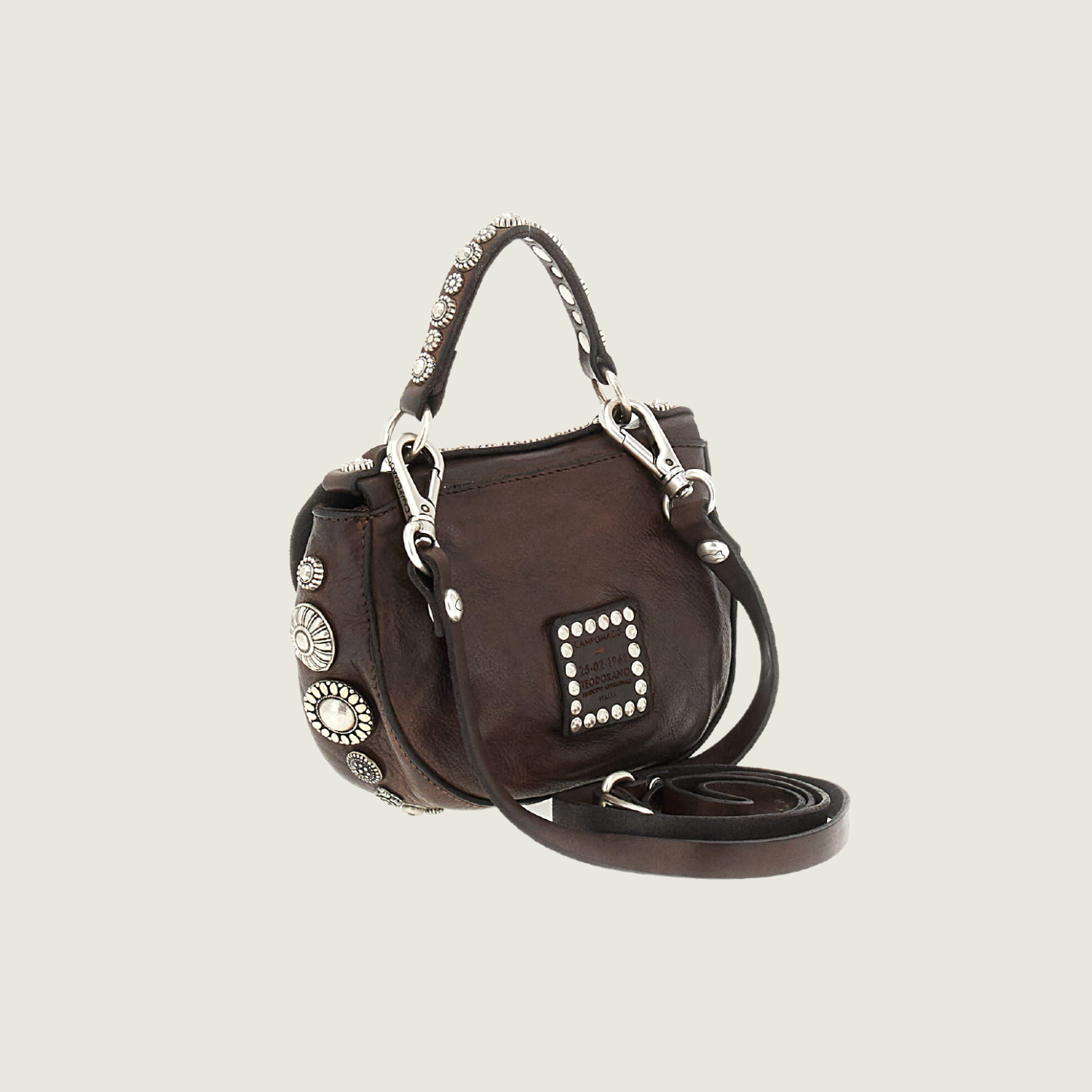 Diamante Bag - Brown