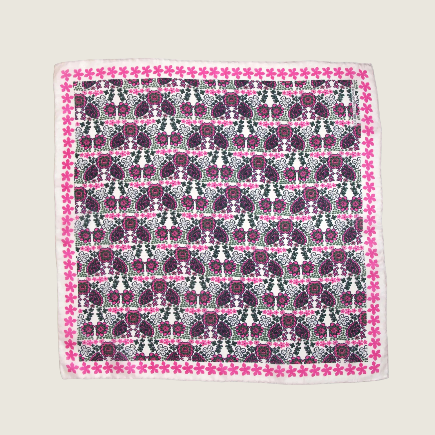 Mini Caribbean Fuchsia Scarf - Blackbird General Store
