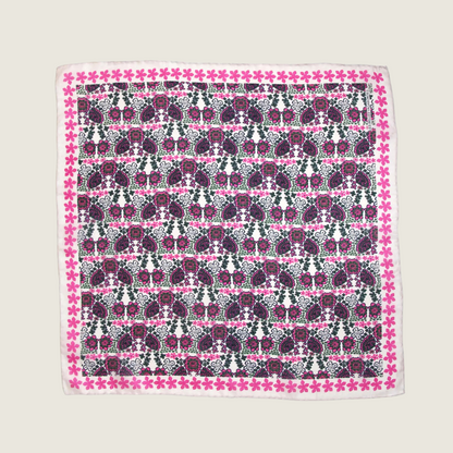 Mini Caribbean Fuchsia Scarf - Blackbird General Store