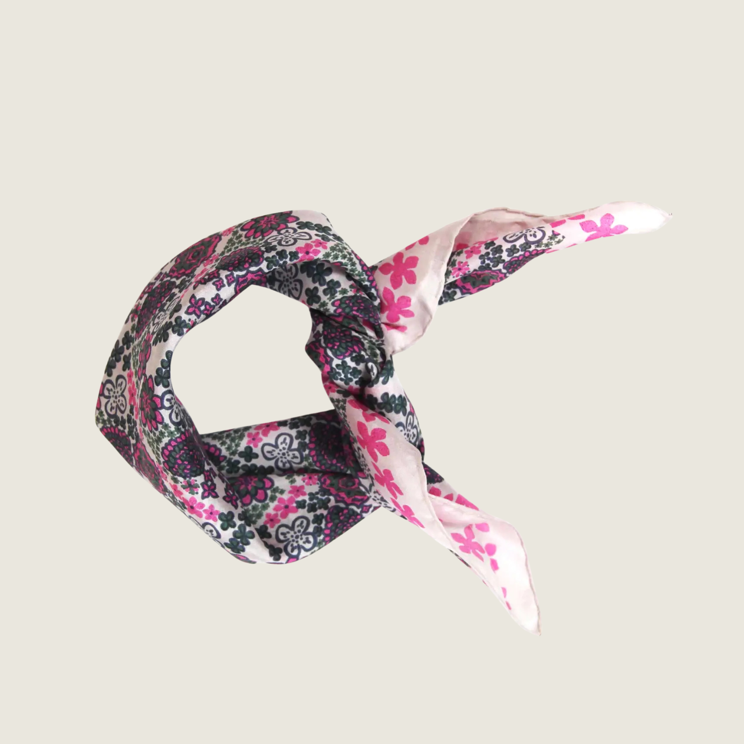 Mini Caribbean Fuchsia Scarf - Blackbird General Store