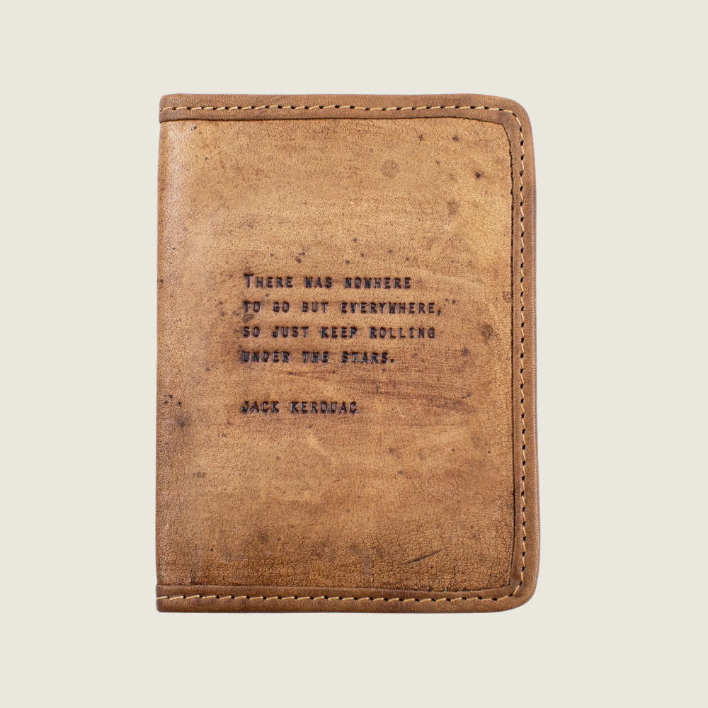 Jack Kerouac Passport Cover