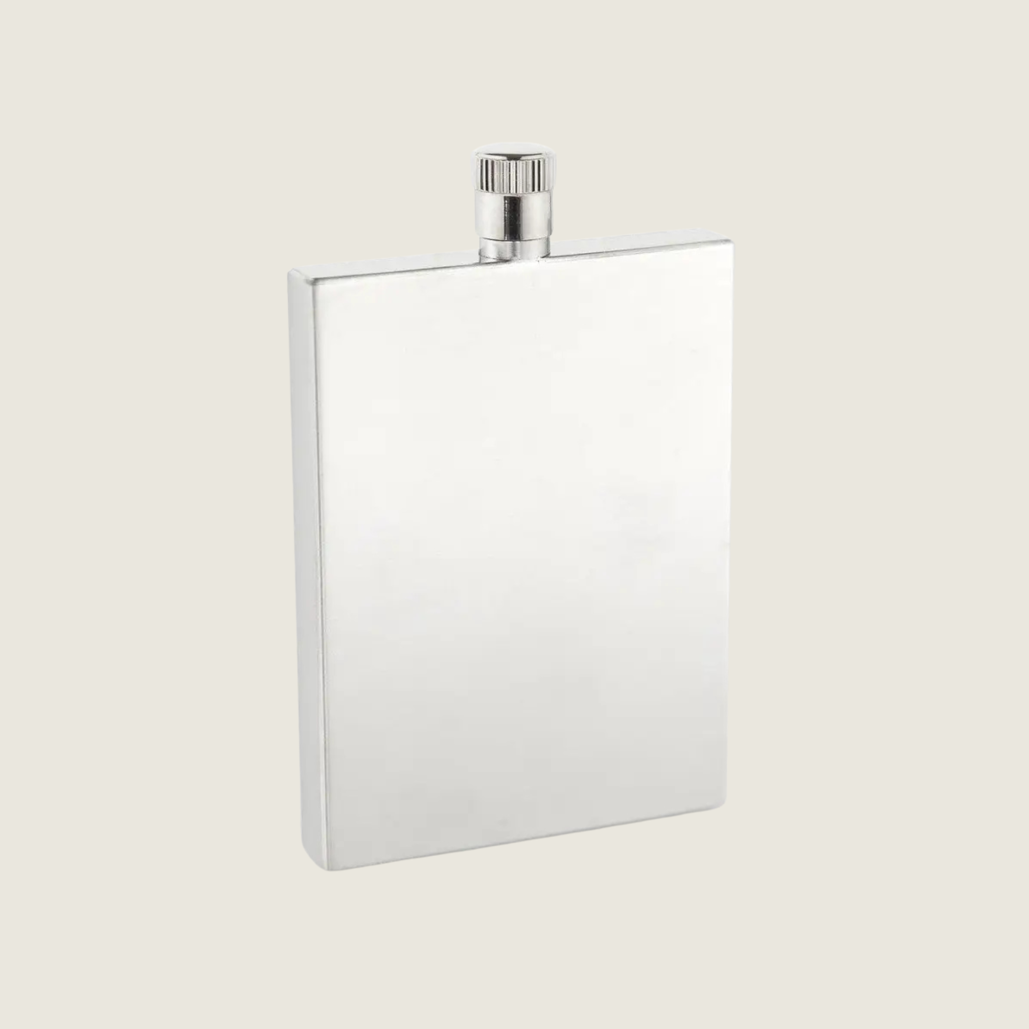 Squarely Sophisticated Flask - Stainless Steel - Blackbird General Store