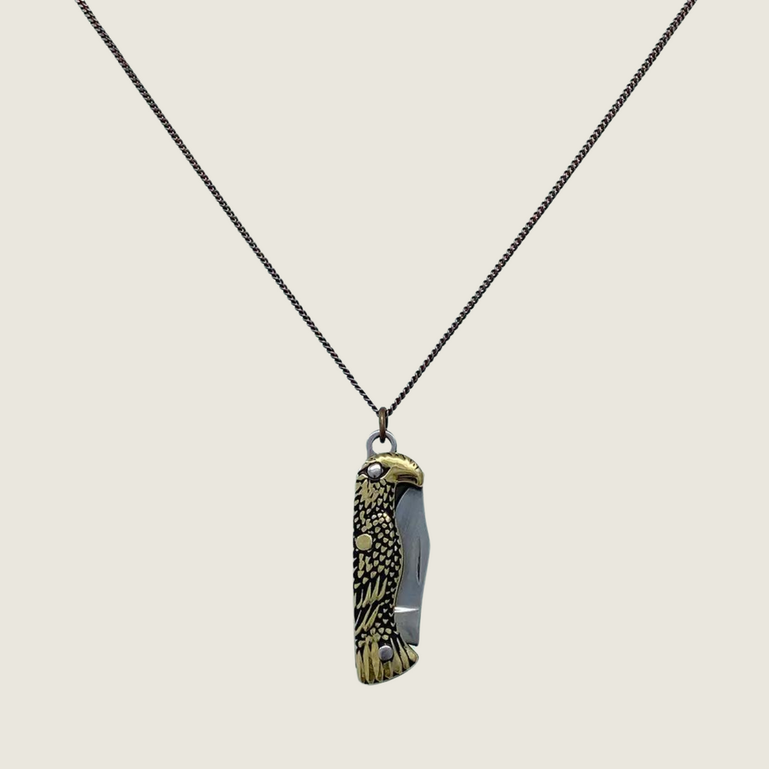 Bird Knife Necklace