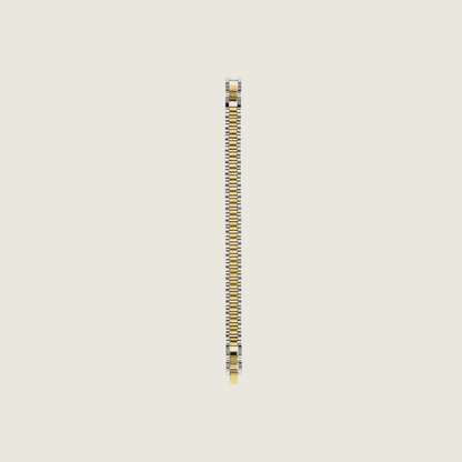 Two Tone Watch Band Bracelet