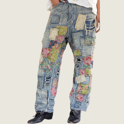 Heavy Patched Miner Denims