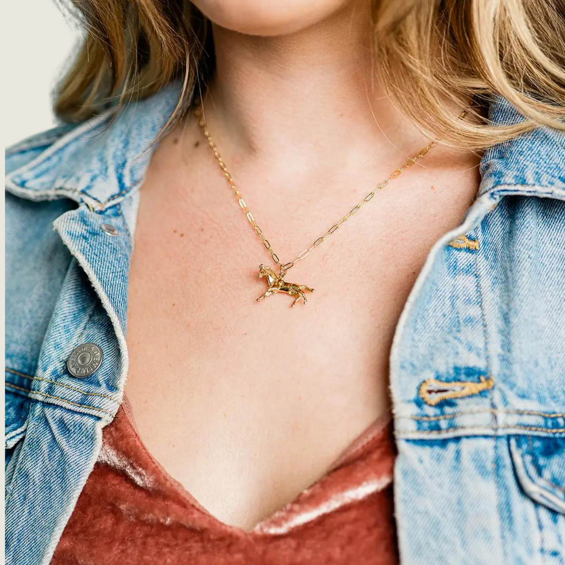 Wild Horses Necklace - Blackbird General Store