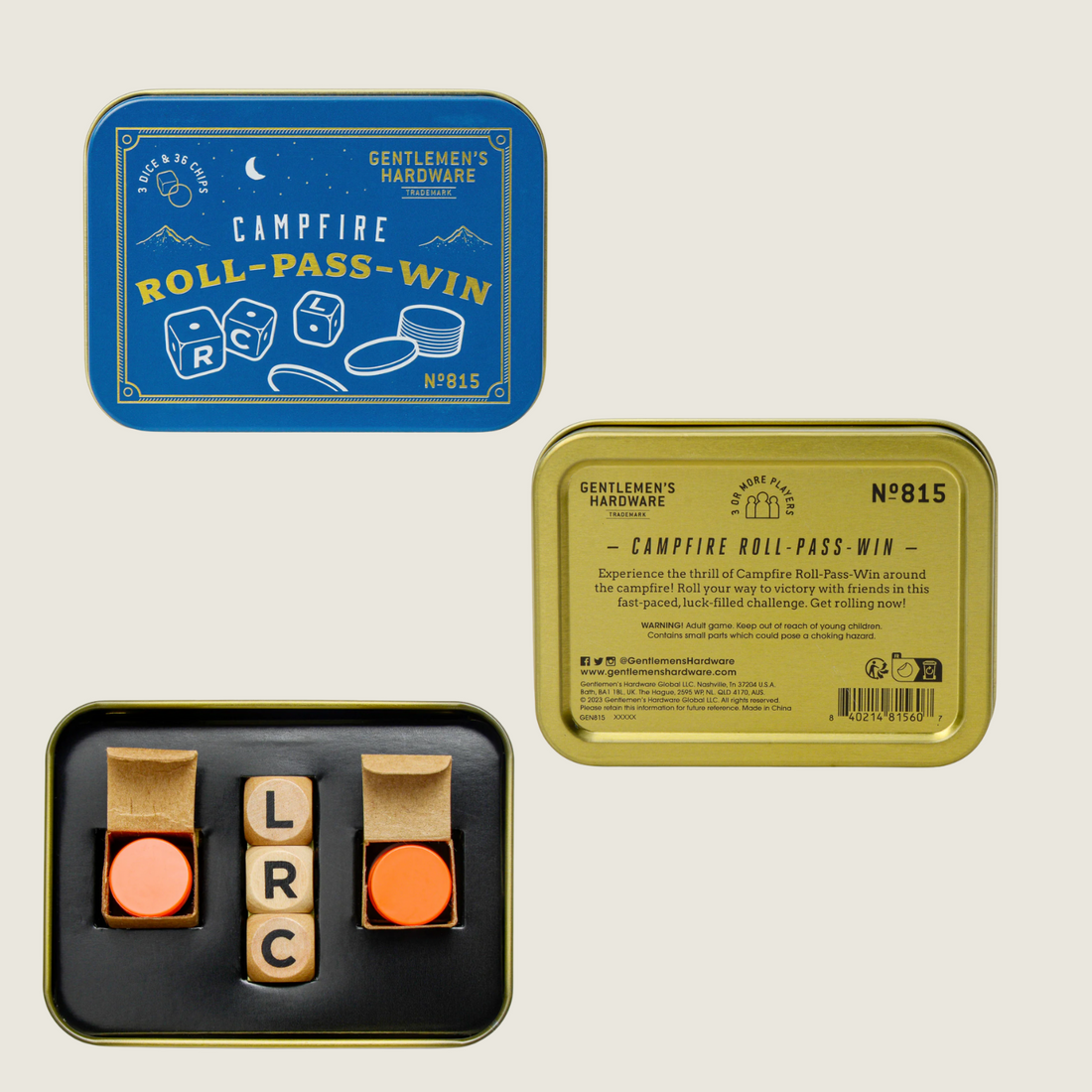 Campfire Roll Pass Win - Blackbird General Store
