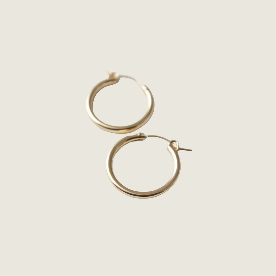 Gold Filled Hoops - Blackbird General Store