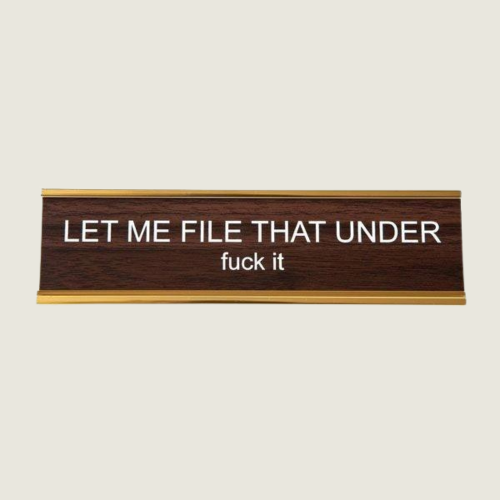 Let Me File That