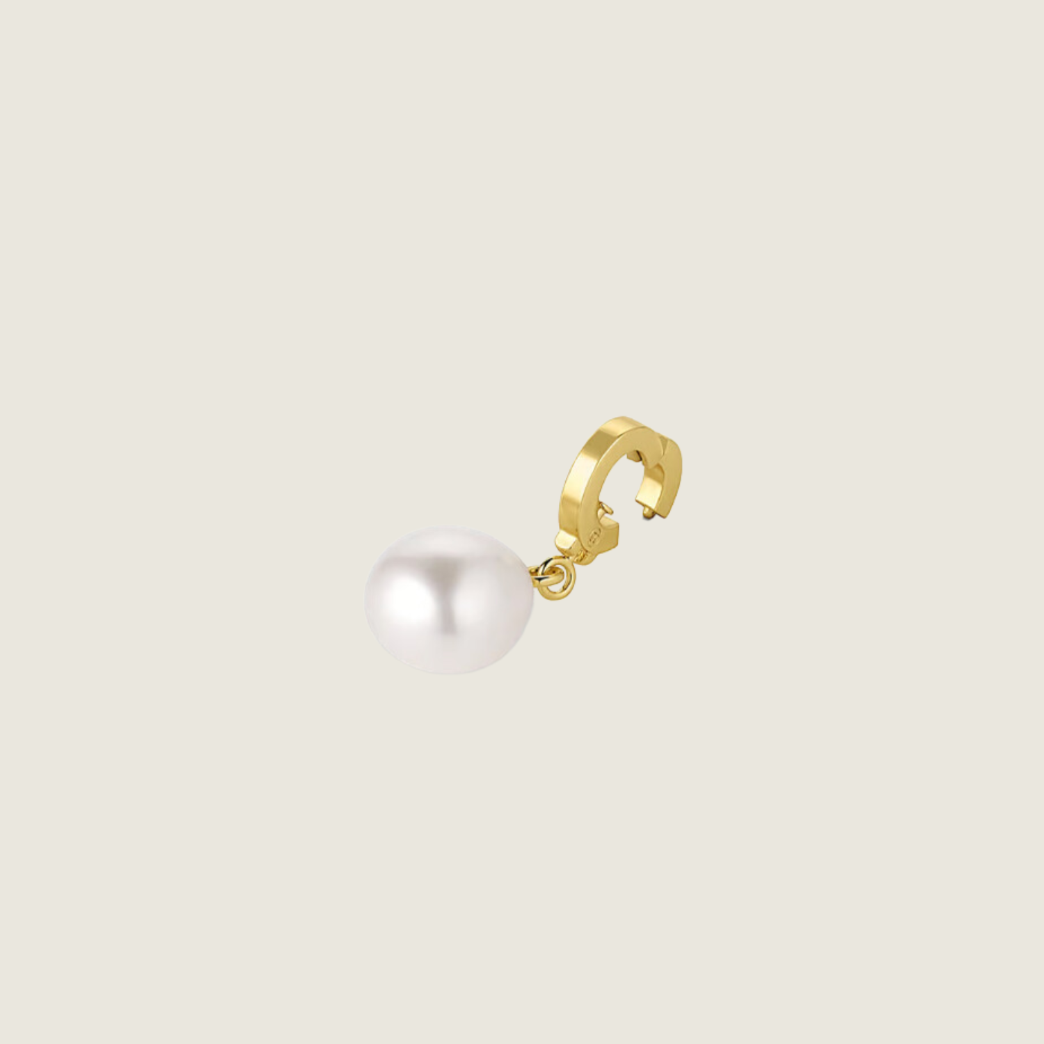 Pearl Parker Charm - Gold/Pearl