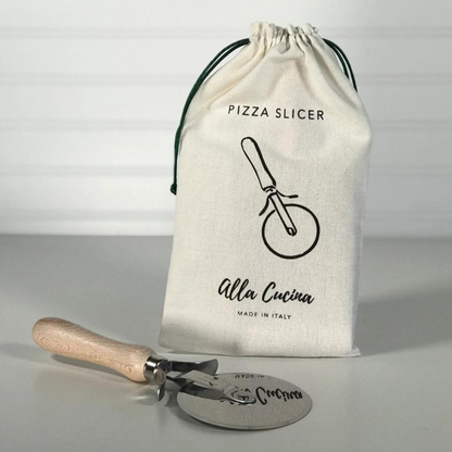 Italian Beechwood Pizza Slicer