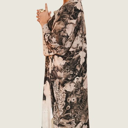 Looking Glass Bamboo Duster Kimono Robe