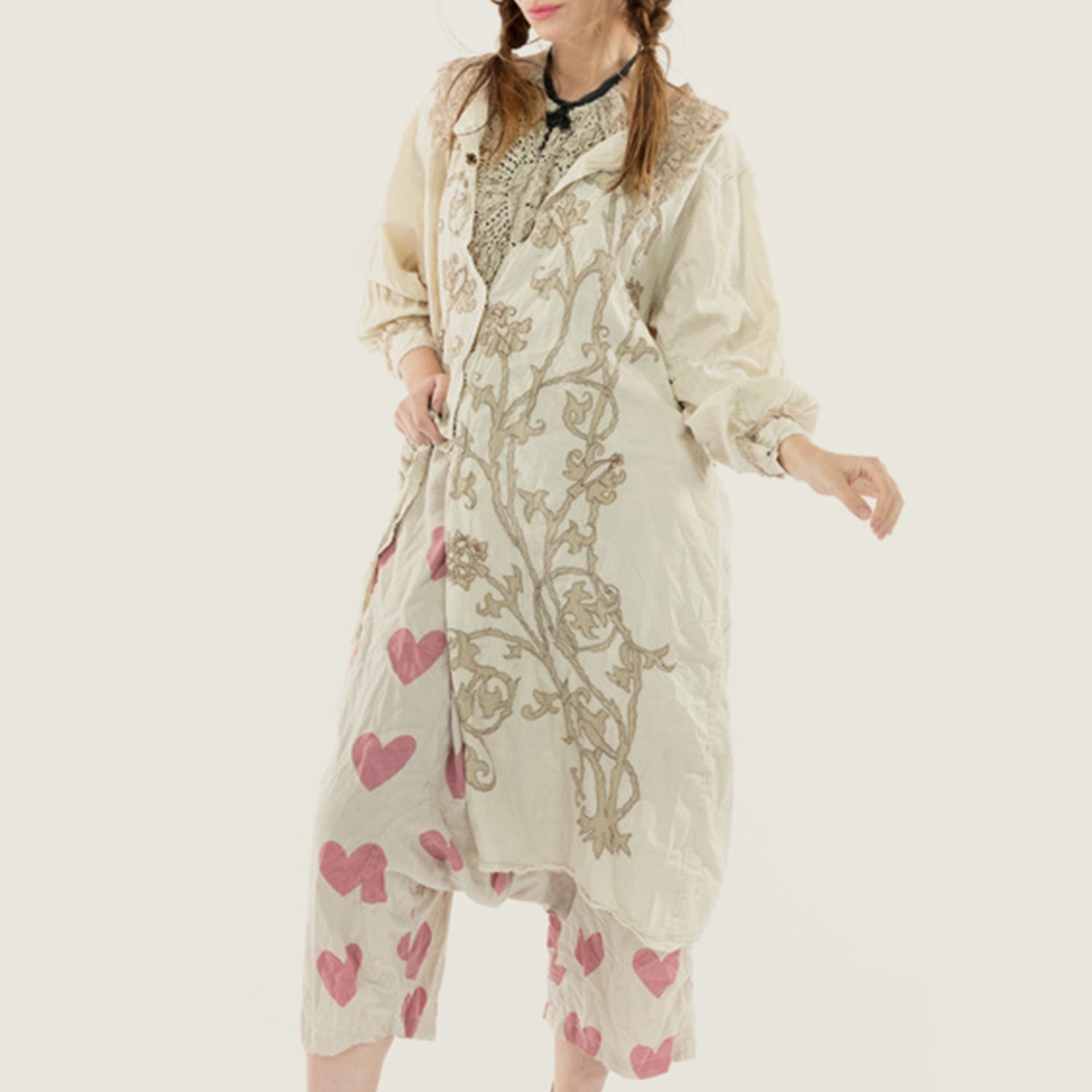 Leola Embroidered Coat