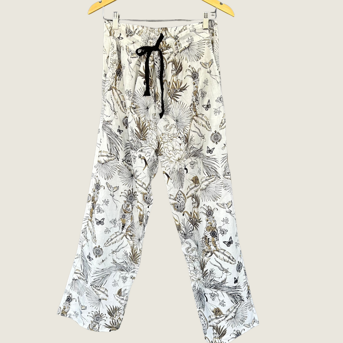 White Tropical Trust PJ Pants