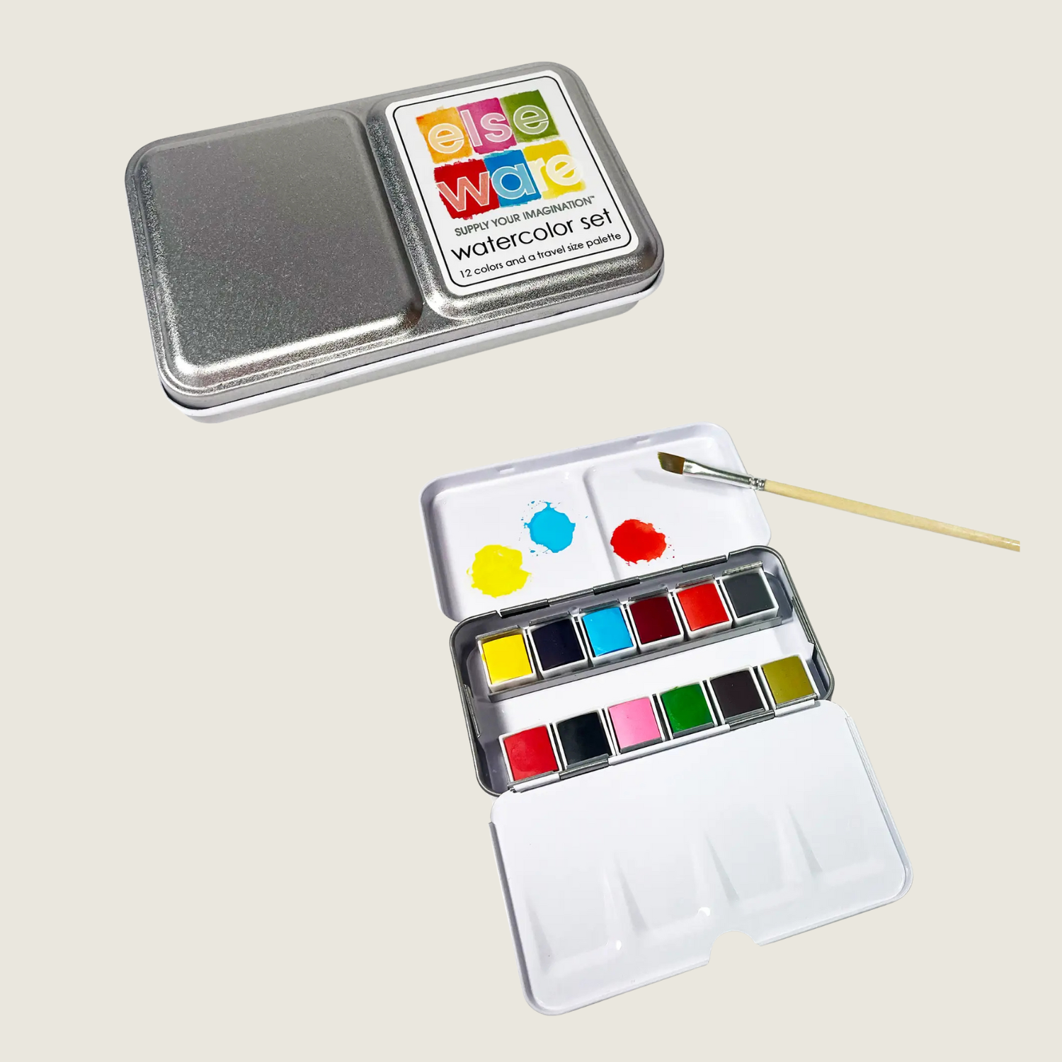 Elseware Watercolors Metal Case