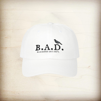 B.A.D. Dad Cap — Vintage Skateboard Logo Baseball Hat