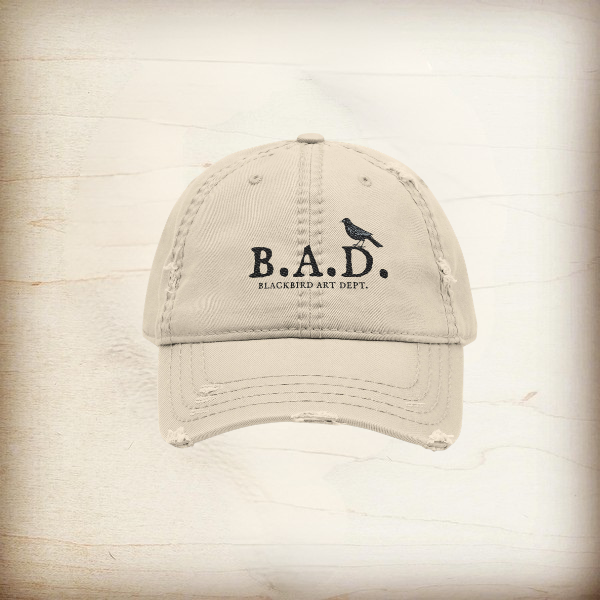 "B.A.D. (Blackbird Art Dept.)" Embroidered Hat