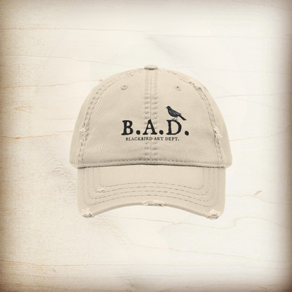 "B.A.D. (Blackbird Art Dept.)" Embroidered Hat