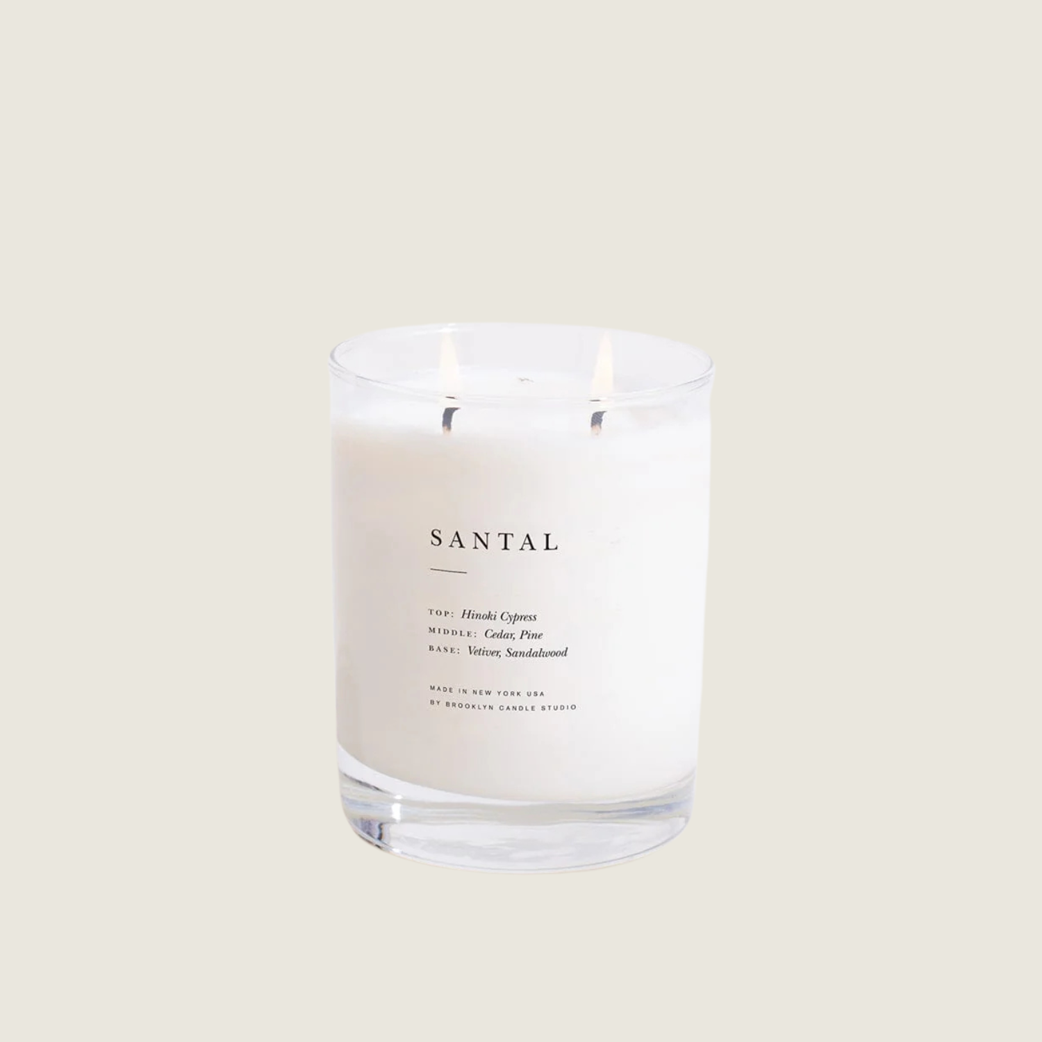 Santal Classic 2-Wick Candle