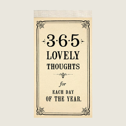 365 Lovely Thoughts Notepad - Blackbird General Store