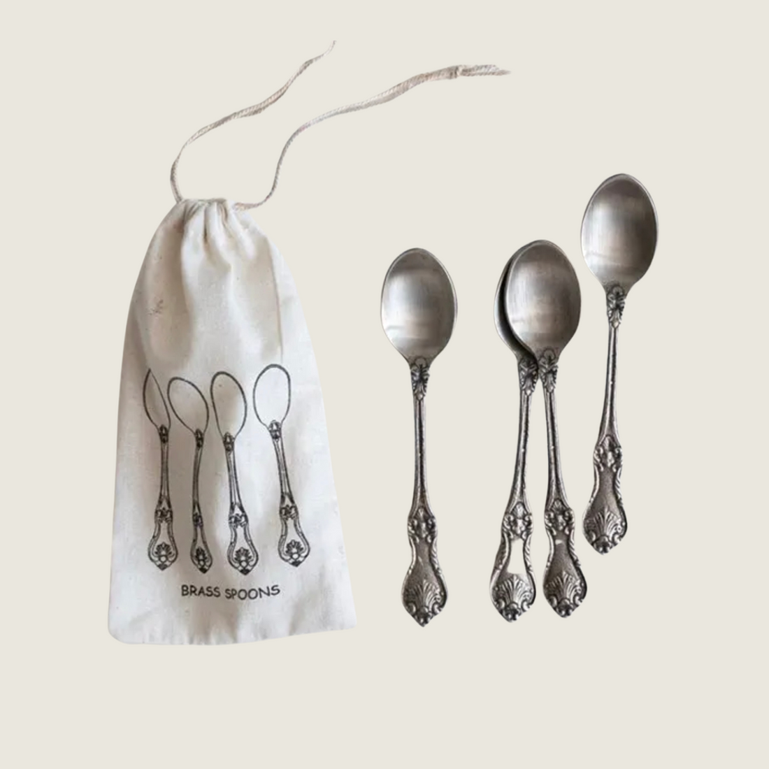 Debossed Antique Spoons