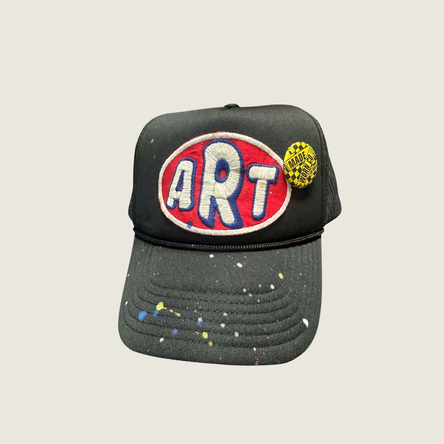 Art Trucker Hat - Black