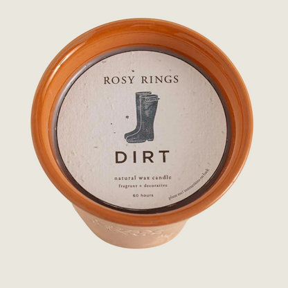 Dirt Garden Pot Candle - Blackbird General Store