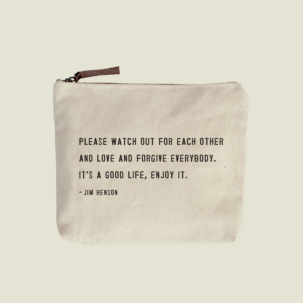 Canvas Pouch - Various Styles - Blackbird General Store