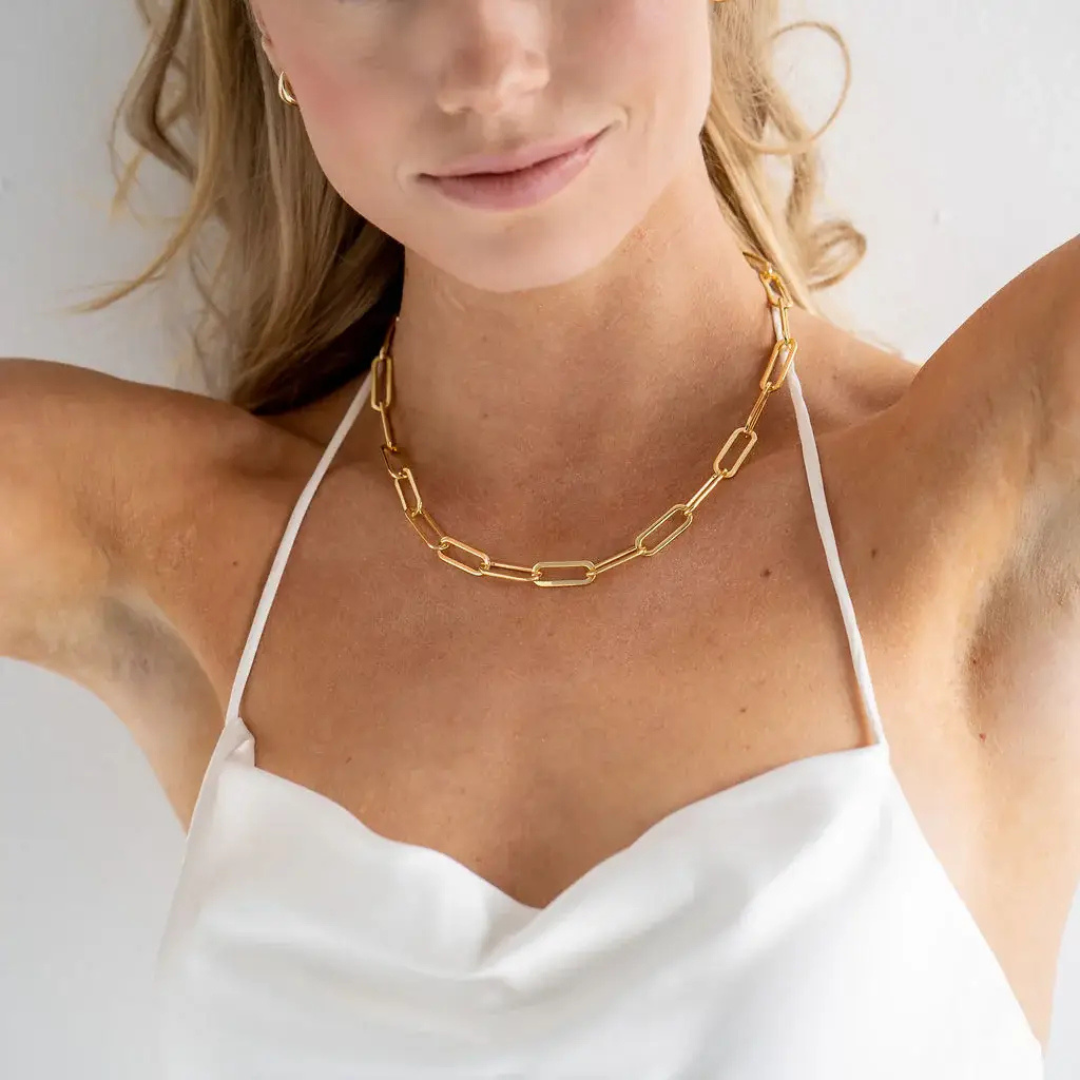 Chunky Paperclip Necklace