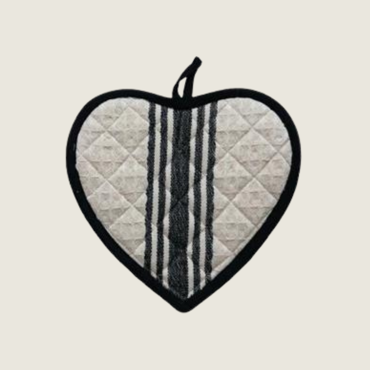 Quilted Heart Shaped Pot Holder - 3 Styles