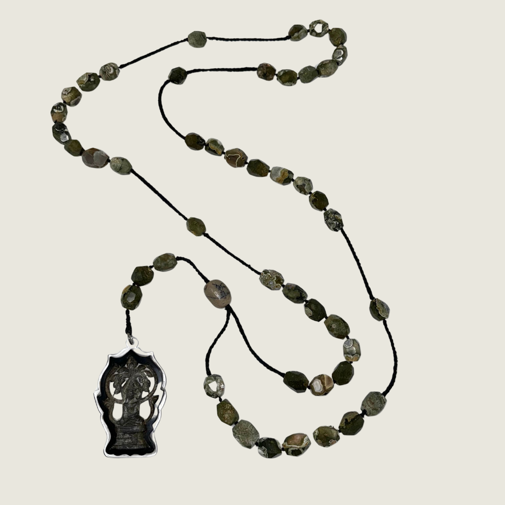 Ryolite Stone Buddha House Jewelry - Blackbird General Store