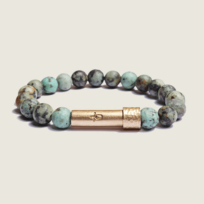 African Turquoise Intention Bracelet - Women - Blackbird General Store