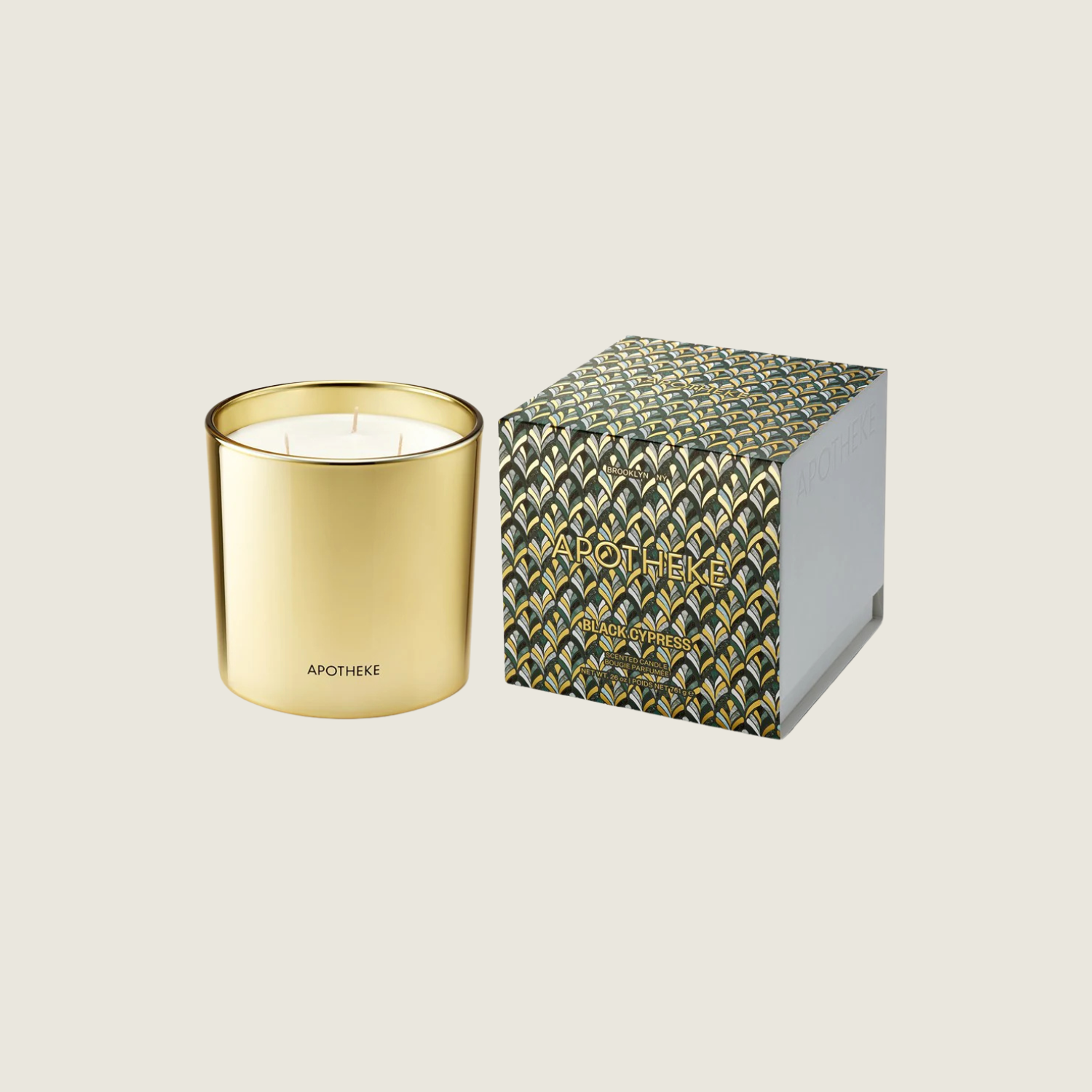Black Cypress 3-Wick Candle - Blackbird General Store