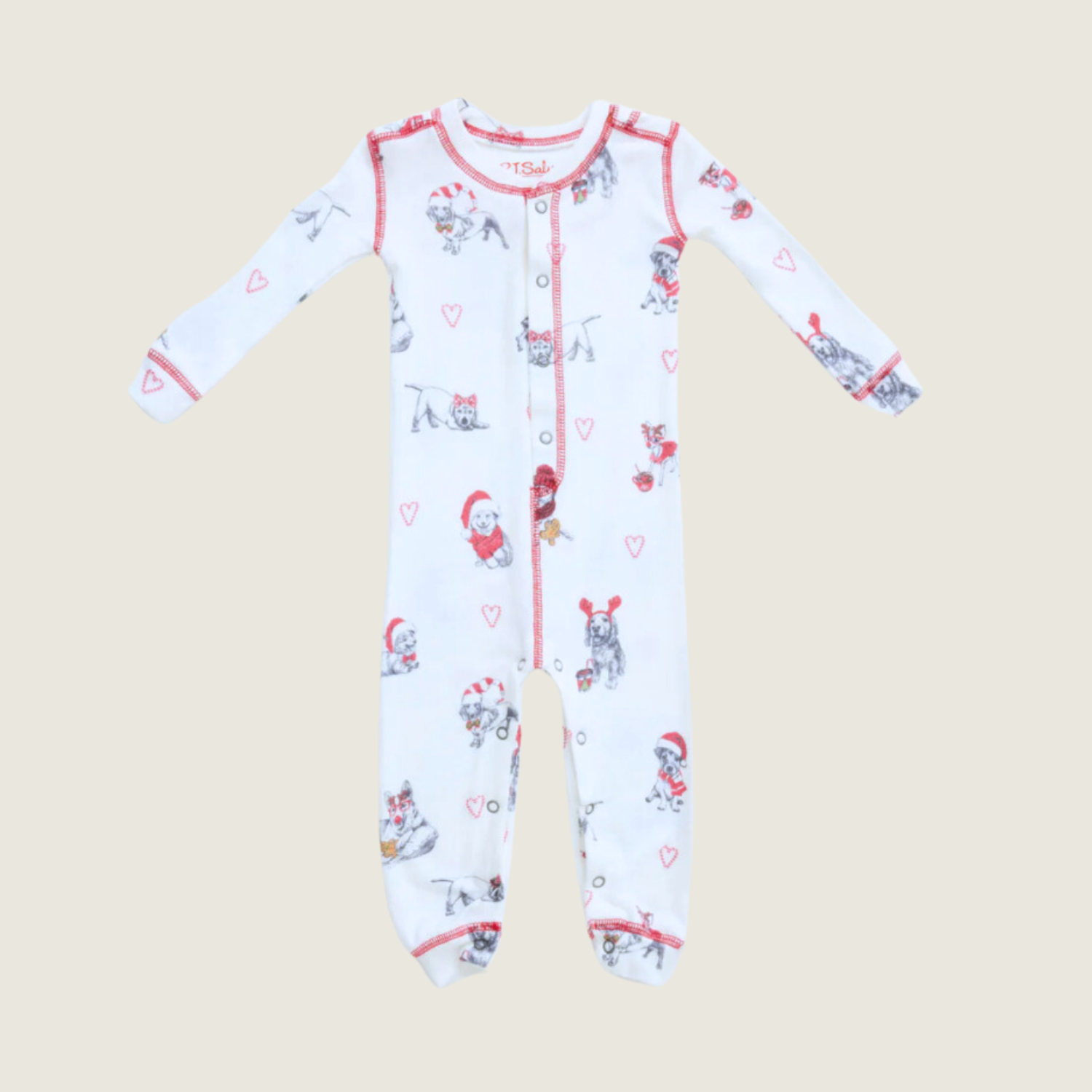 Candycane Lane Baby Romper