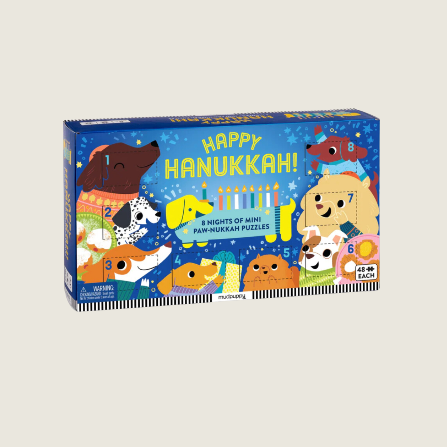 Happy Hanukkah! Countdown Puzzle Set