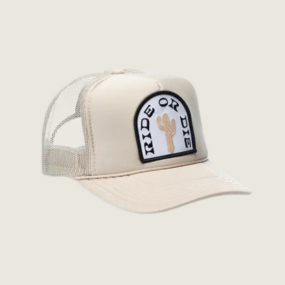 Ride or Die Patch Trucker Hat