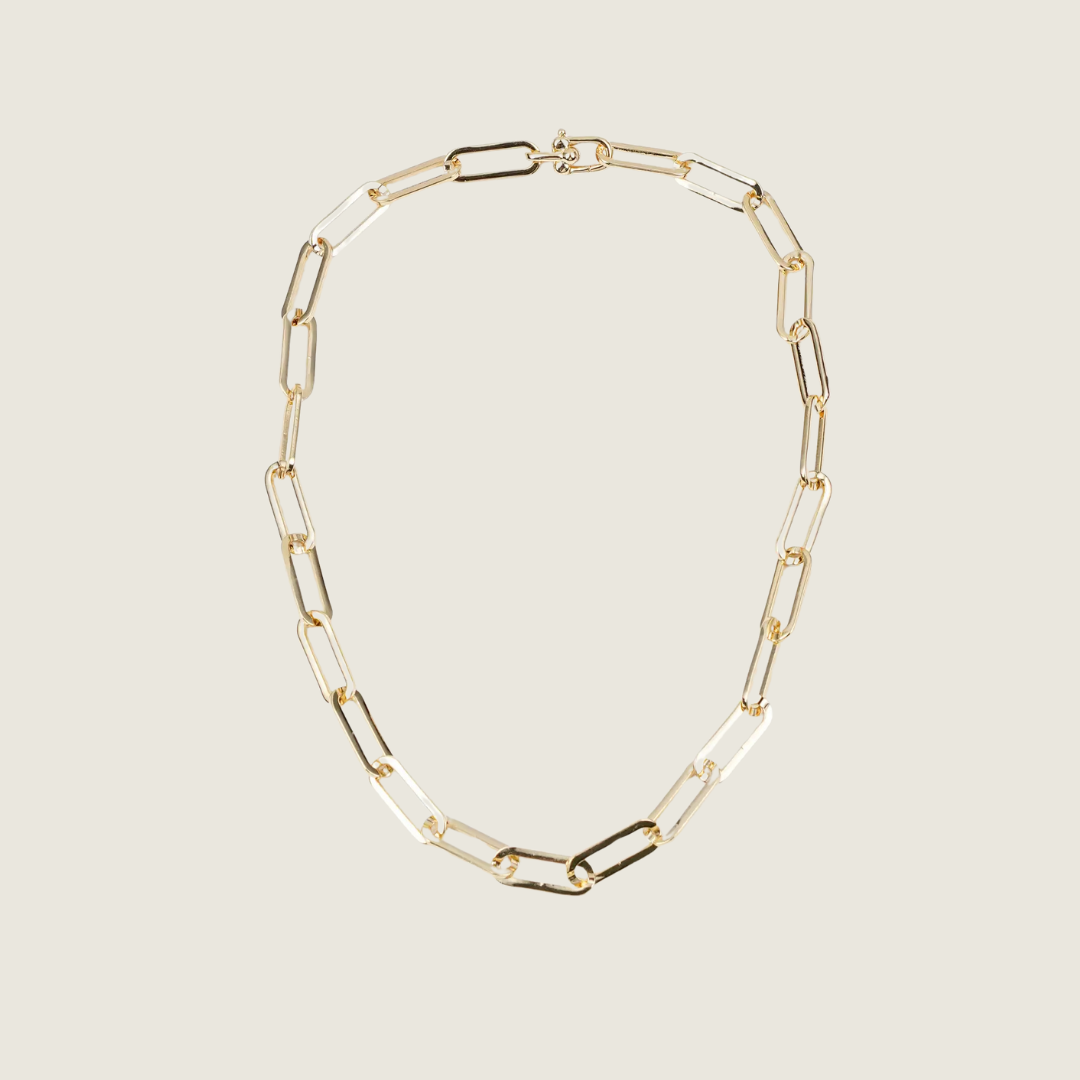 Chunky Paperclip Necklace