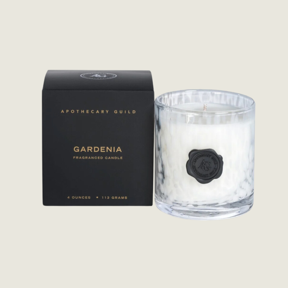 Opal Glass Mini Candle-Gardenia - Blackbird General Store