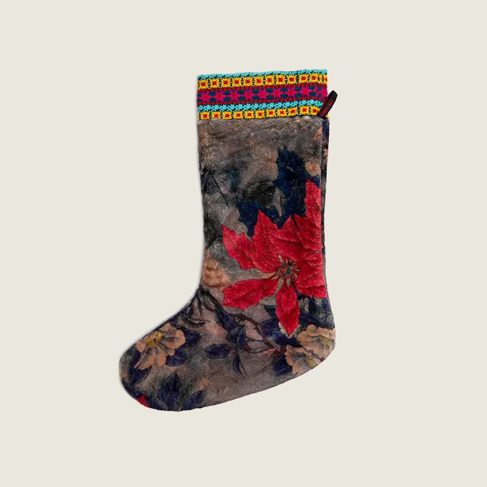 Claret Holiday Stocking