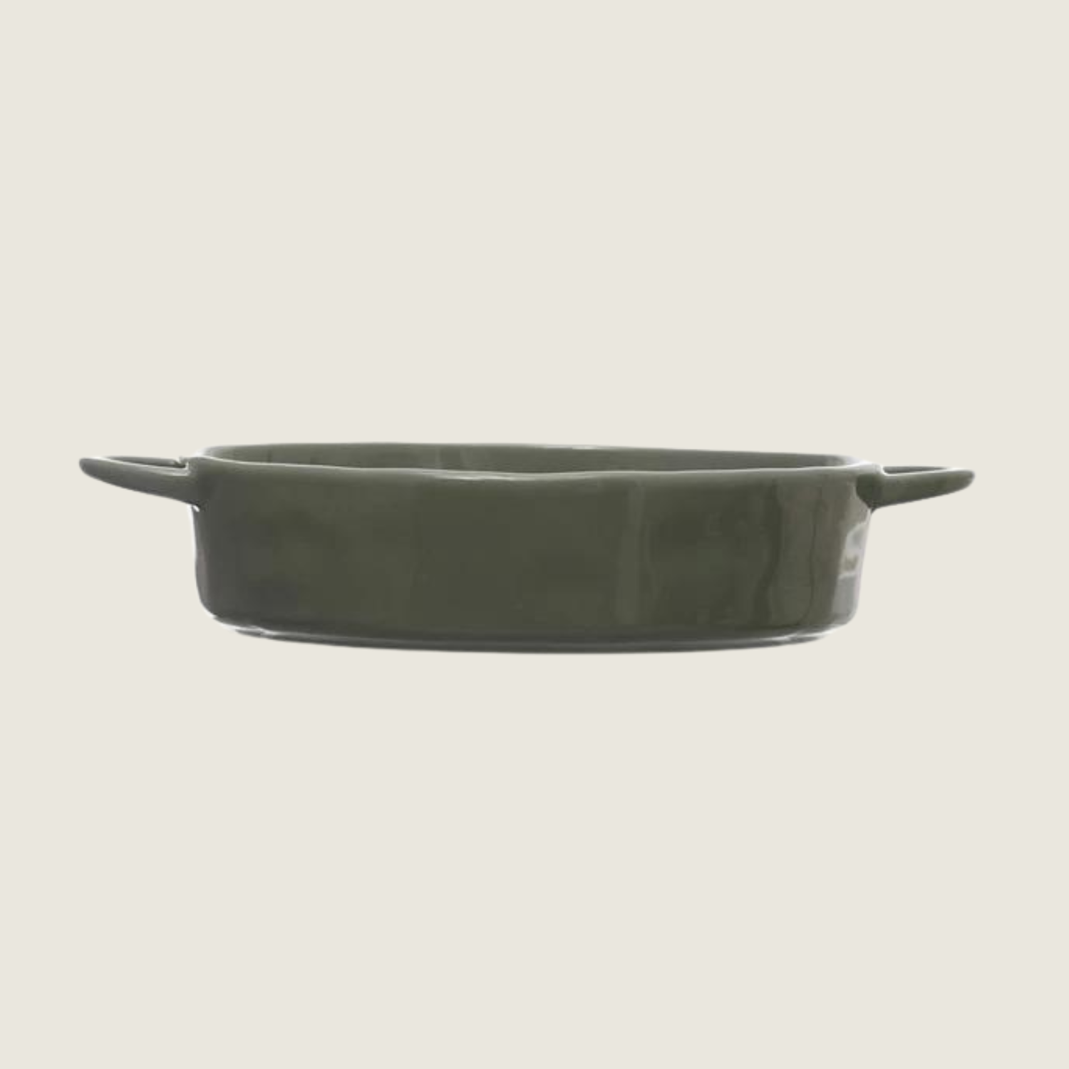 Stoneware Serving Bowl/Baker - Olive