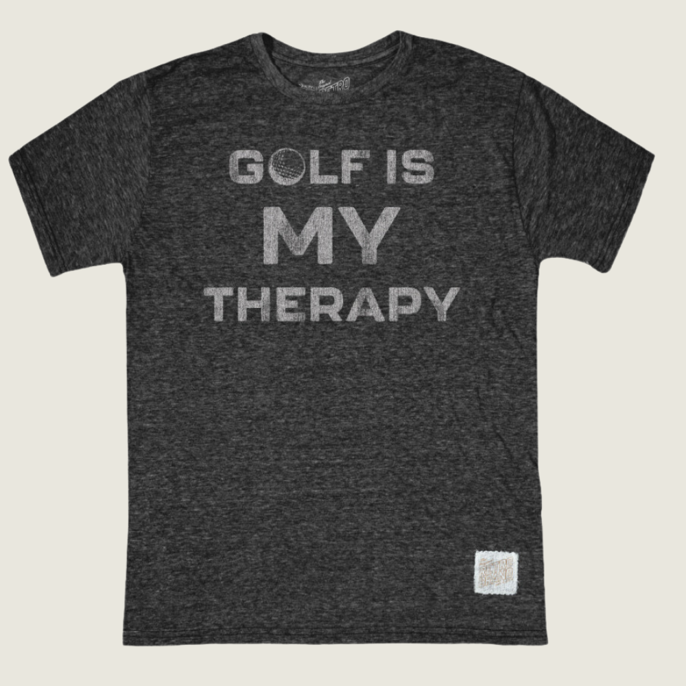 Golf is my Therapy T Shirt - Blackbird General Store