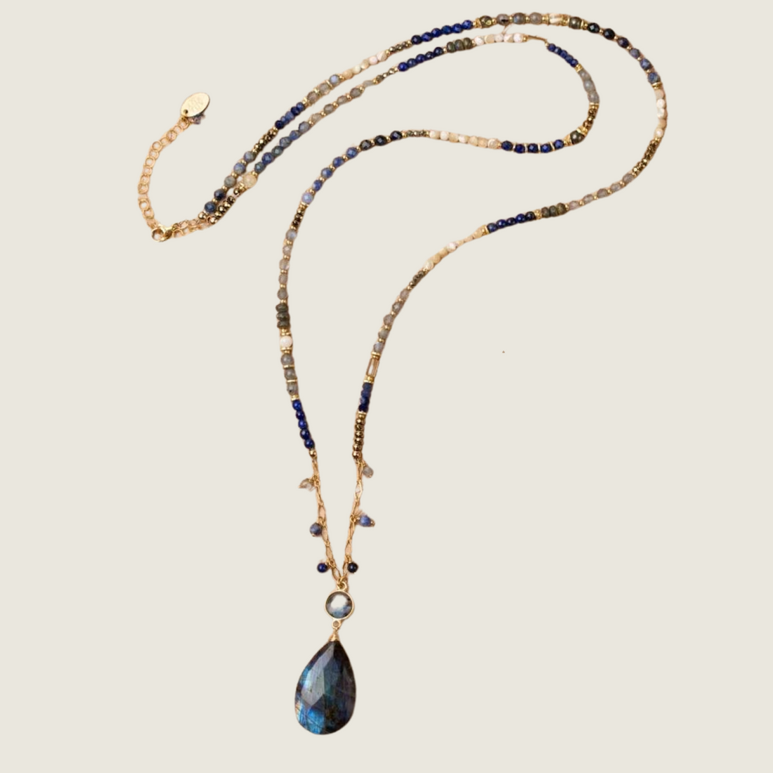 Blue Moon Statement Necklace