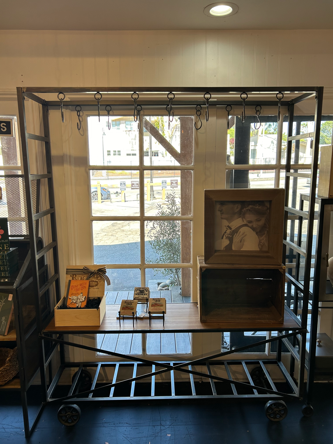 Cart &amp; Bench w/ Hooks